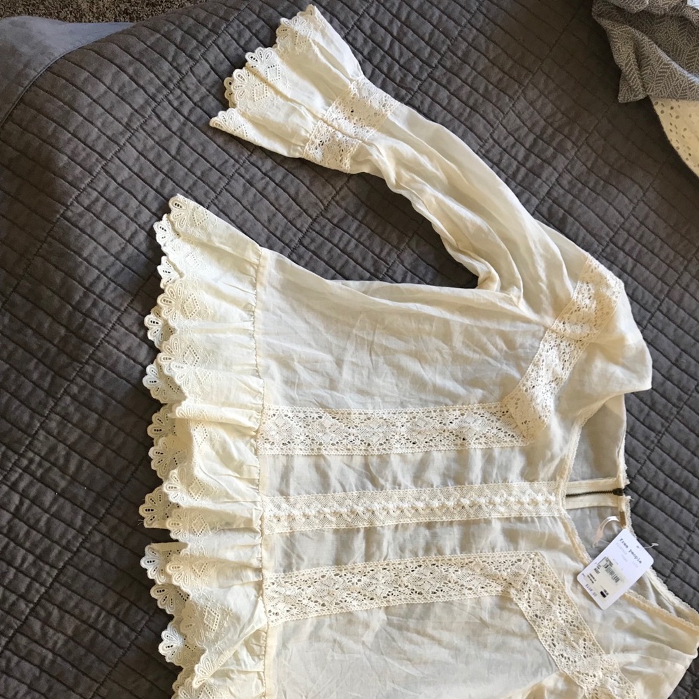 Boho long sleeve top